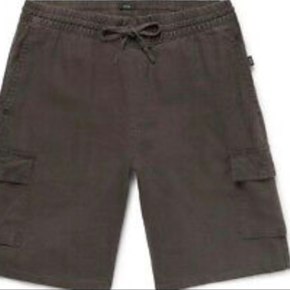 Onias Men’s Ash Linen Cargo Shorts L and XL $120